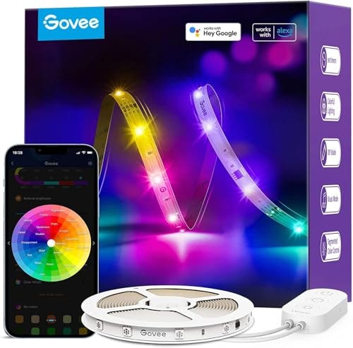 Govee 16.4-Foot RGBIC LED Strip Lights: $24.99 Govee 16.4-Foot RGBIC LED Strip Lights: $24.99
