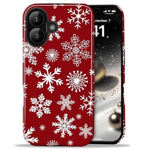 Amzfield iPhone 16 Plus Christmas Pattern Case: $8.49