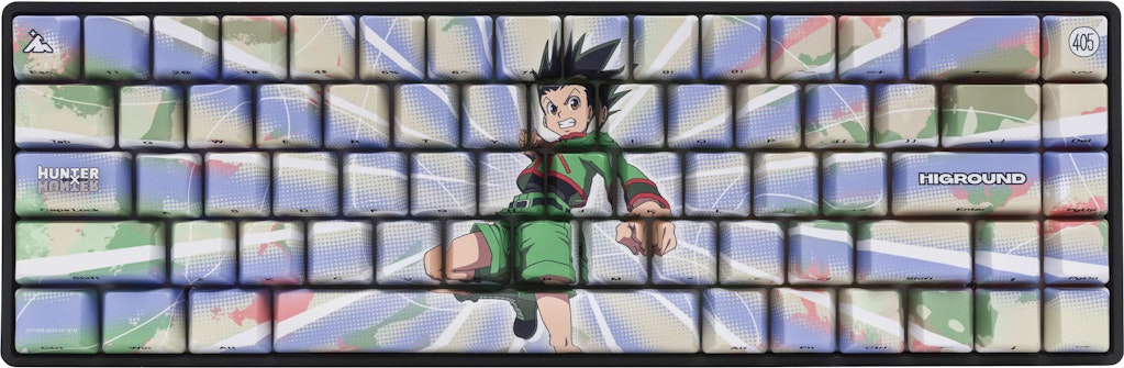 Higround Hunter x Hunter Basecamp 65+ 65% Mechanical Gaming Keyboard: $144.99