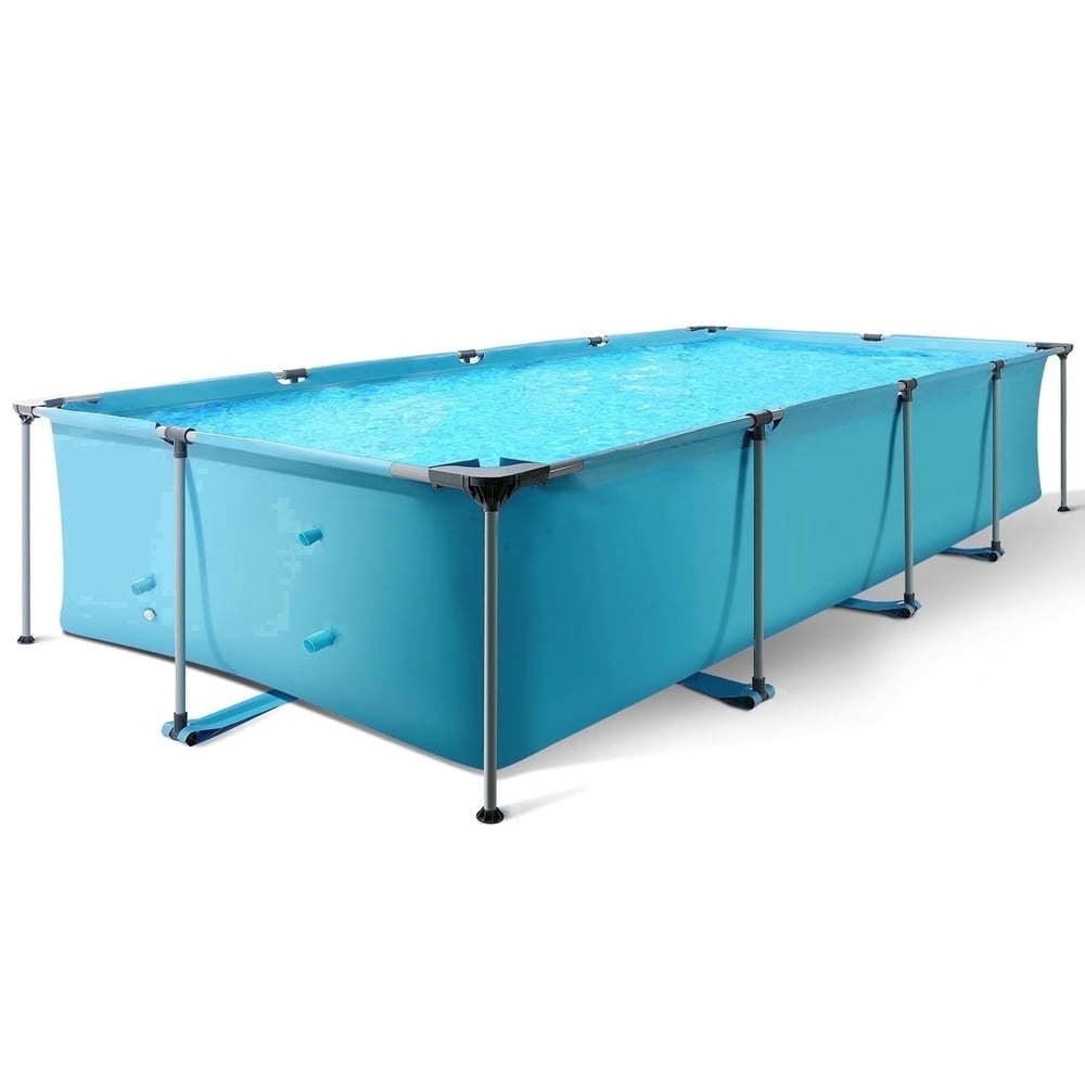 Naipo 15-Foot Rectangular Above Ground Swimming Pool: $214.21 Naipo 15-Foot Rectangular Above Ground Swimming Pool: $214.21