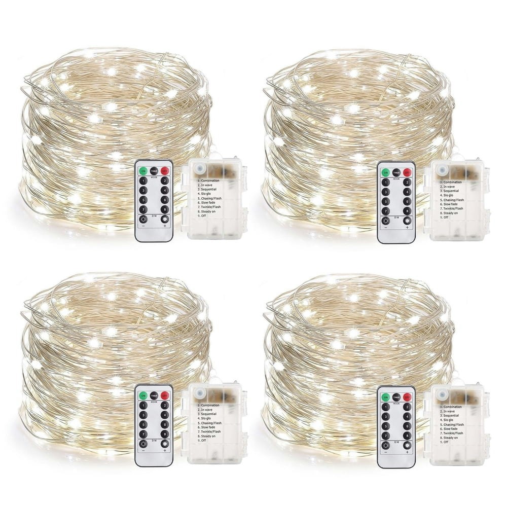 33-Foot 100-LED Fairy Lights 4-Pack: $16.86 33-Foot 100-LED Fairy Lights 4-Pack: $16.86