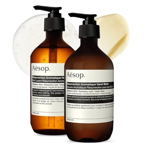 Aesop Resurrection Hand Wash and Balm 500mL Set: $118.99 Aesop Resurrection Hand Wash and Balm 500mL Set: $118.99