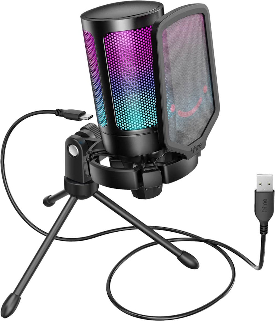 Fifine A6V USB Condenser Microphone: $32.99 Fifine A6V USB Condenser Microphone: $32.99