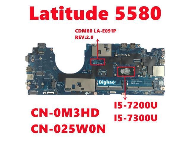 Dell Latitude 5580 Laptop Motherboard: $45.99