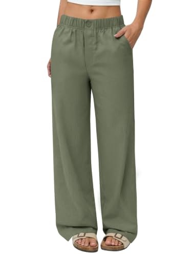 Copyleaf Women's Wide Leg Linen Palazzo Pants: $16.99 Copyleaf Women's Wide Leg Linen Palazzo Pants: $16.99
