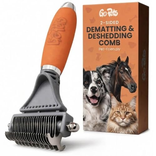 Gopets 2-in-1 Deshedding and Dematting Grooming Comb: $37.99 Gopets 2-in-1 Deshedding and Dematting Grooming Comb: $37.99