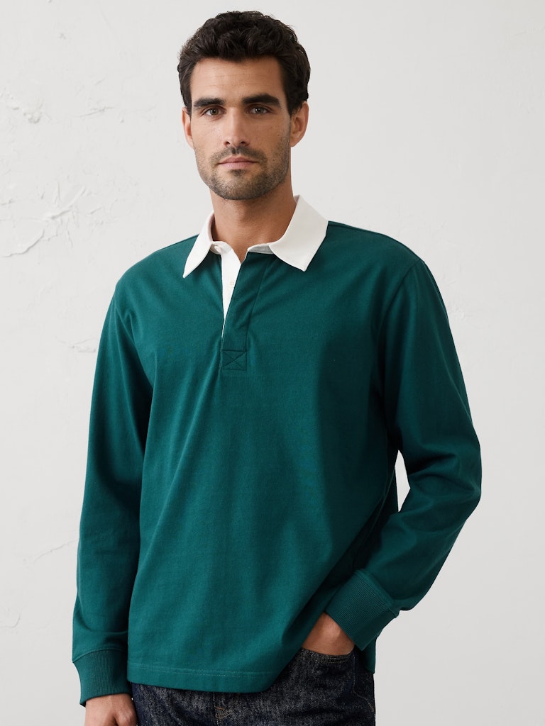 Rugby Polo Shirt: $40 Rugby Polo Shirt: $40
