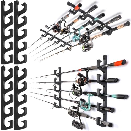 Plusinno 10-Rod Wall and Ceiling Mount Fishing Rod Holder 2-Pack: $28.98 Plusinno 10-Rod Wall and Ceiling Mount Fishing Rod Holder 2-Pack: $28.98