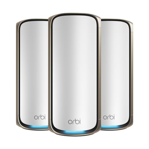 Netgear Orbi 970 Series WiFi 7 Mesh System 3-Pack: $1,799.99 Netgear Orbi 970 Series WiFi 7 Mesh System 3-Pack: $1,799.99
