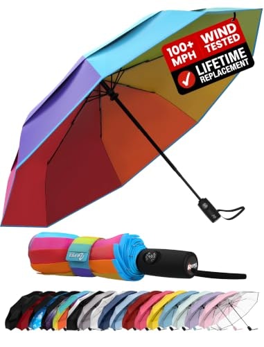Windproof Compact Travel Umbrella: $26.59 Windproof Compact Travel Umbrella: $26.59