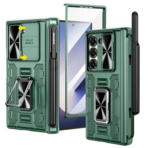 Vego Galaxy Z Fold 6 Case with S Pen Holder and Hinge Protection: $25.49 Vego Galaxy Z Fold 6 Case with S Pen Holder and Hinge Protection: $25.49
