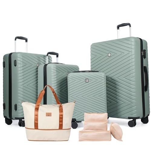 Travelhouse 9-Piece Hardshell Spinner Luggage Set: $119.99 Travelhouse 9-Piece Hardshell Spinner Luggage Set: $119.99