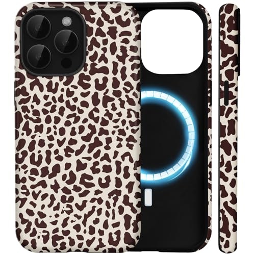 Amzfield iPhone 15 Pro Max MagSafe Cheetah Case: $12.74