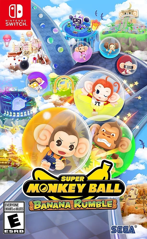 Super Monkey Ball Banana Rumble Launch Edition for Nintendo Switch: $24.99