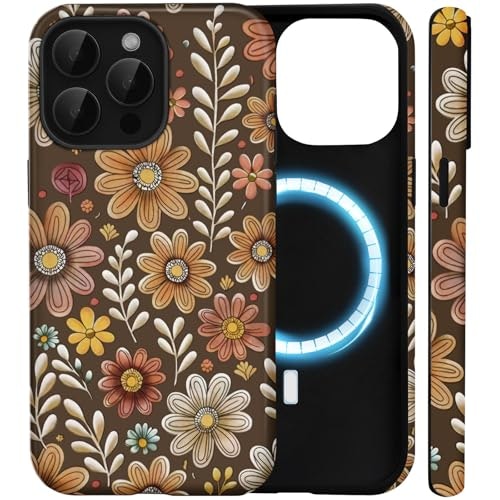 Amzfield Magnetic iPhone 16 Pro Max Floral Case: $12.74 Amzfield Magnetic iPhone 16 Pro Max Floral Case: $12.74