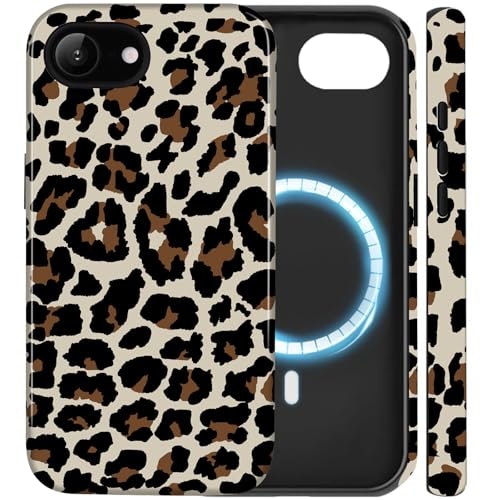 Amzfield MagSafe Leopard Case for iPhone 16e/17e: $12.74 Amzfield MagSafe Leopard Case for iPhone 16e/17e: $12.74