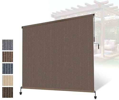 7' x 8' Outdoor Roller Shade: $65.44 7' x 8' Outdoor Roller Shade: $65.44