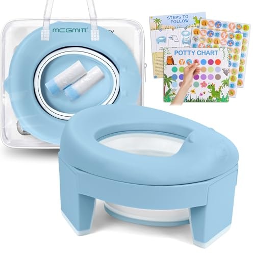 Mcgmitt Portable Folding Potty Training Toilet Seat: $19.54 Mcgmitt Portable Folding Potty Training Toilet Seat: $19.54
