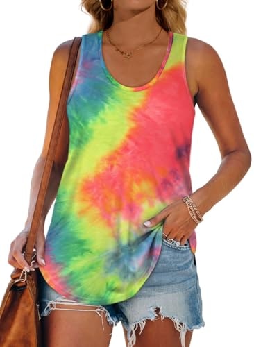 Women's Plus Size Tie-Dye Tank Top: $9.98 Women's Plus Size Tie-Dye Tank Top: $9.98
