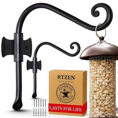Rtzen Heavy Duty Wall Bracket Plant Hanger: $22.93
