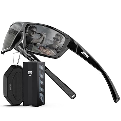 Attcl Polarized Wrap Around Sports Sunglasses for $22 + free shipping w/ Prime