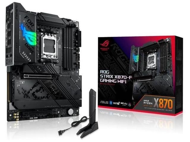 Asus ROG Strix X870-F Gaming WiFi Motherboard: $720