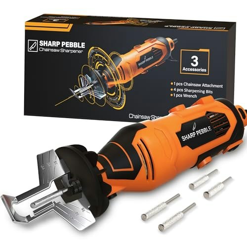 Sharp Pebble Electric Chainsaw Sharpener Kit: $36.09 Sharp Pebble Electric Chainsaw Sharpener Kit: $36.09