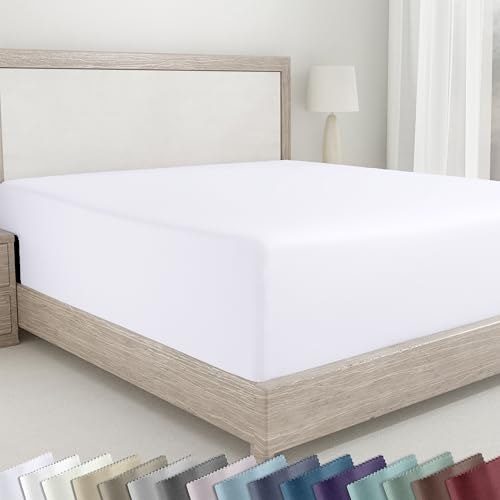 California Design Den 100% Cotton Sateen King Fitted Sheet: $25.49 California Design Den 100% Cotton Sateen King Fitted Sheet: $25.49