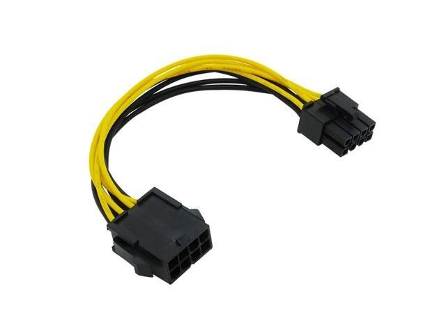 PCIe 6-Pin to 8-Pin Power Extension Adapter Cable: $12.58 PCIe 6-Pin to 8-Pin Power Extension Adapter Cable: $12.58