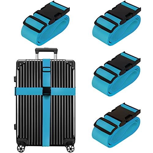 Chelmon TSA Approved Luggage Straps 4-Pack: $9.97 Chelmon TSA Approved Luggage Straps 4-Pack: $9.97