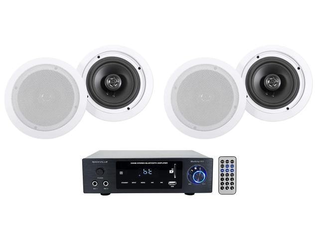 Bluamp 150-Watt Stereo Bluetooth Amplifier and 6.5-Inch Speaker 4-Pack: $321.99 Bluamp 150-Watt Stereo Bluetooth Amplifier and 6.5-Inch Speaker 4-Pack: $321.99