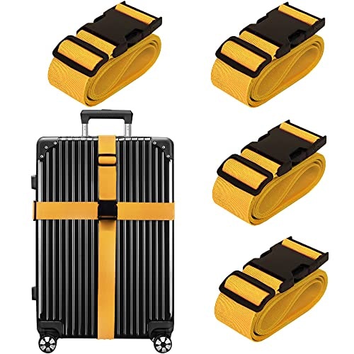 Chelmon TSA Approved Luggage Strap 4-Pack: $9.98 Chelmon TSA Approved Luggage Strap 4-Pack: $9.98
