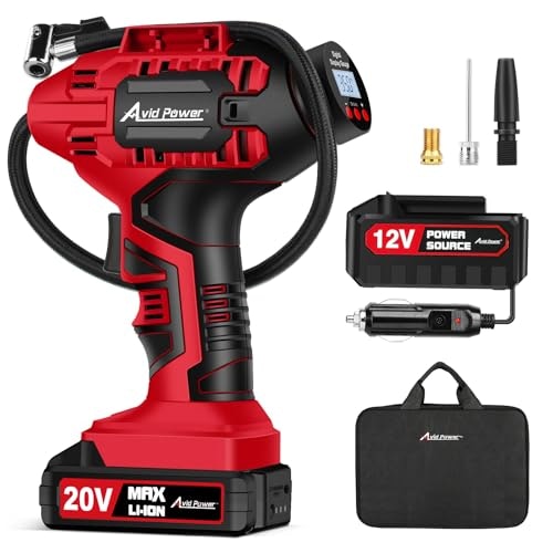 Avid Power 20V Cordless Portable Tire Inflator: $52.78 Avid Power 20V Cordless Portable Tire Inflator: $52.78