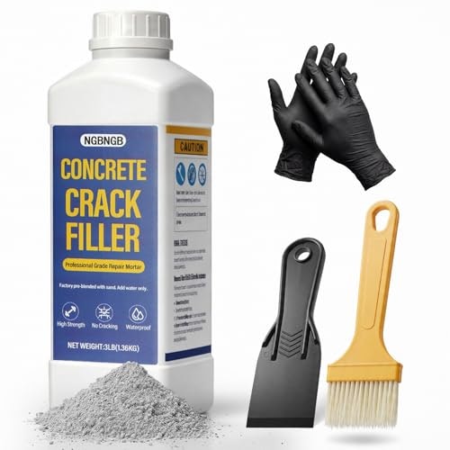 Concrete Crack Filler Granular Mortar Repair Kit 3-lb: $23.79