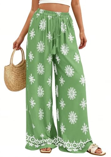 Prettygarden Wide Leg Boho Pants: $25.49 Prettygarden Wide Leg Boho Pants: $25.49