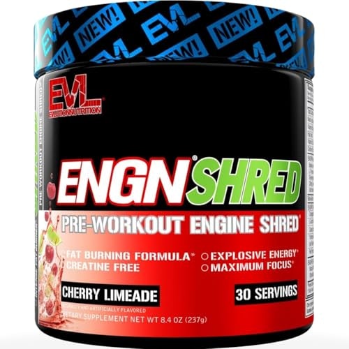EVL Engn Shred Thermogenic Pre-Workout Powder: $27.19