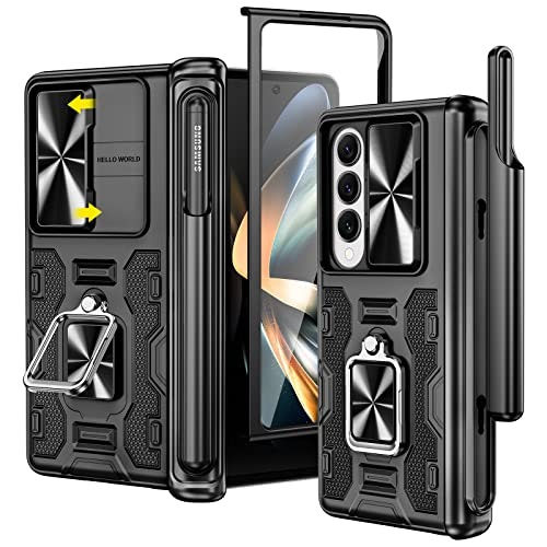 Vego Galaxy Z Fold 4 Case with S Pen Holder and Hinge Protection: $23.79