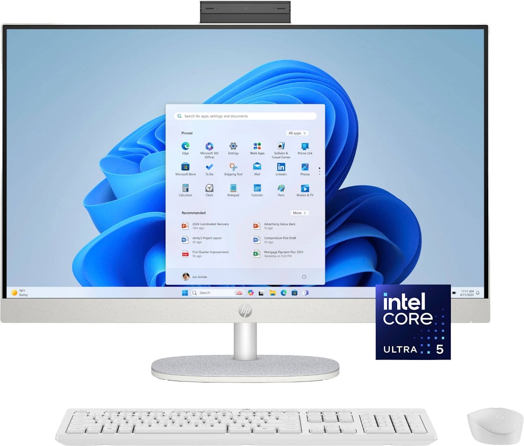 HP 27-Inch Full HD Touch-Screen All-in-One Desktop: $1,069.99