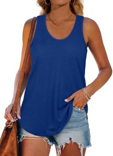 Women's U-Neck Loose Fit Tank Top: $12.74 Women's U-Neck Loose Fit Tank Top: $12.74