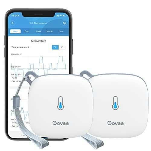 Govee WiFi Thermometer Hygrometer 2-Pack: $59.83 Govee WiFi Thermometer Hygrometer 2-Pack: $59.83