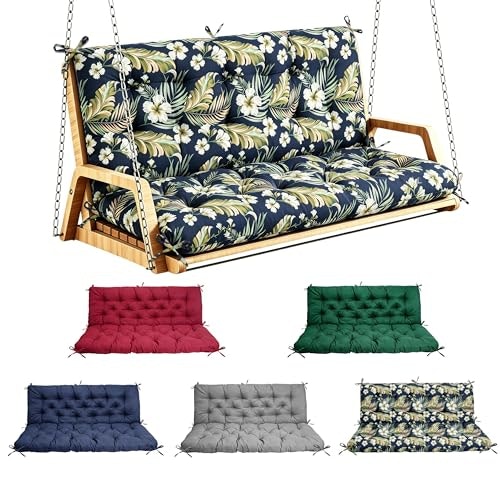 60x40-Inch Porch Swing Cushion with Backrest: $29.98 60x40-Inch Porch Swing Cushion with Backrest: $29.98