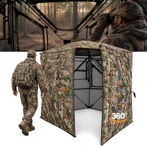 Funhorun 360-Degree Hunting Blind with Swing Door: $93.49 Funhorun 360-Degree Hunting Blind with Swing Door: $93.49