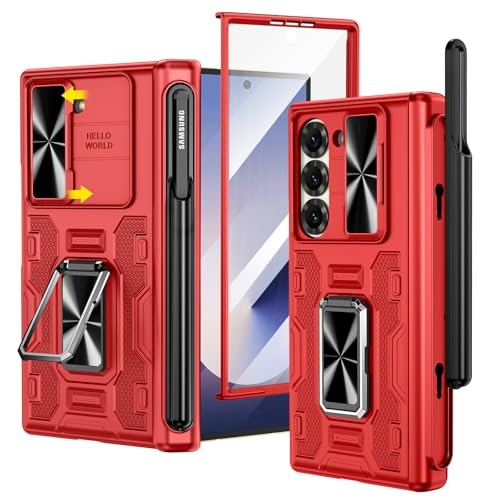 Vego Galaxy Z Fold 6 Case with S Pen Holder and Hinge Protection: $25.49