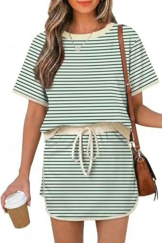 Opemiby Women's 2-Piece Skort Set: $28.24 Opemiby Women's 2-Piece Skort Set: $28.24