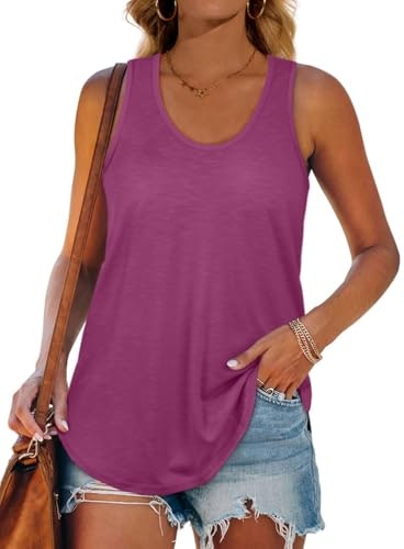 Xieerduo Women's Loose Fit Racerback Tank Top: $12.74 Xieerduo Women's Loose Fit Racerback Tank Top: $12.74