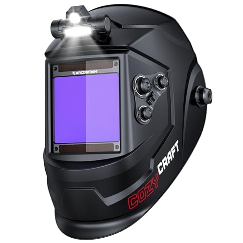 Arccaptain Auto Darkening Welding Helmet with Light: $52.67 Arccaptain Auto Darkening Welding Helmet with Light: $52.67