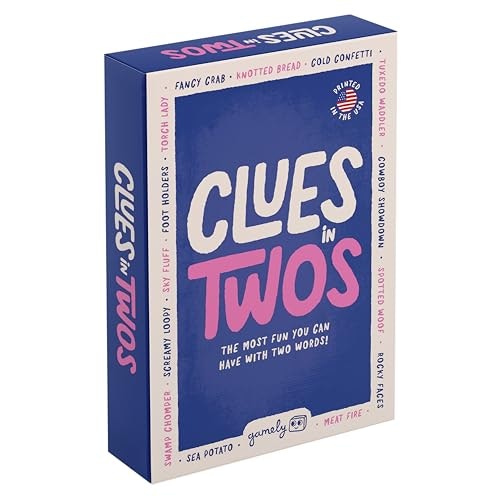 Clues in Twos Party Game: $16.49 Clues in Twos Party Game: $16.49