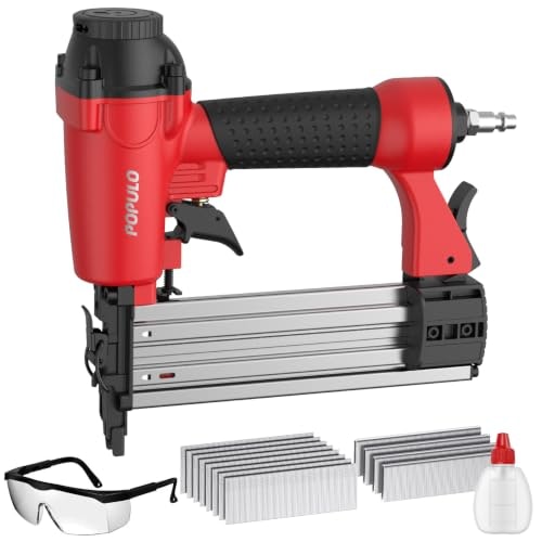 Populo 18-Gauge Pneumatic Brad Nailer and Staple Gun: $33.97