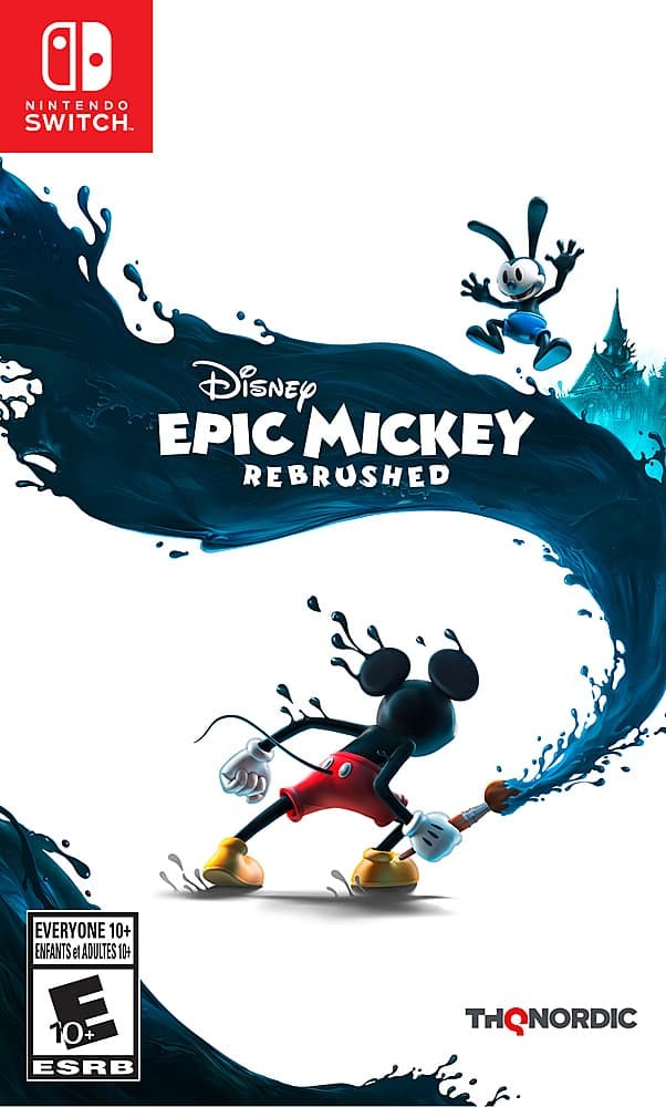 Disney Epic Mickey Rebrushed for Nintendo Switch: $29.99 Disney Epic Mickey Rebrushed for Nintendo Switch: $29.99