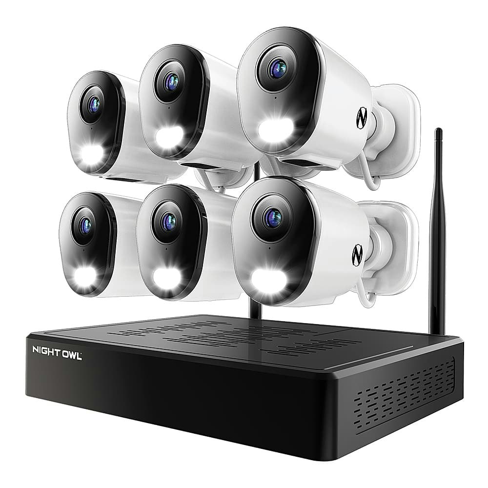 Night Owl 10-Channel 6-Camera 4K 1TB NVR Security System: $599.99 Night Owl 10-Channel 6-Camera 4K 1TB NVR Security System: $599.99